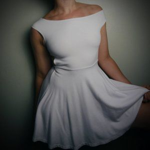White American Apparel  Mini Dress  | Size M
